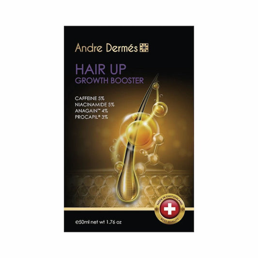 Andre Dermes - Hair Up Growth Booster (Hair Loss, Activate Hair Follicles, Strengthen Hair Roots, Postpartum Hair Loss, Stress - Induced Hair Loss, Receding Hairline, Baldness) (e50ml) AD010 - Beauty Online™ 肌齡喜源™