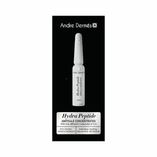 Andre Dermes - Hydra Peptide Ampoule Concentrates (Antioxidant, Firming, Anti - Aging, Reduce Fine Lines, Rejuvenating, Deep Hydration, Soothing, Sensitive) (e2ml x 7 bottles) AD014 - Beauty Online™ 肌齡喜源™