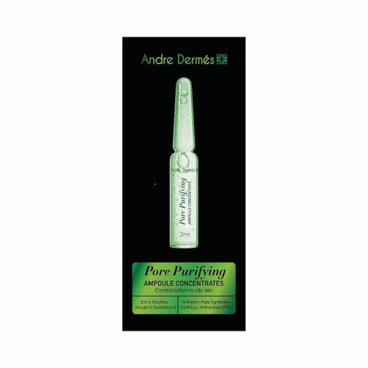 Andre Dermes - Pore Purifying Ampoule Concentrates (Acne, Soften Cuticles, Pore Minimizing, Blackheads, Sebum Secretion, Deep Hydration, Soothing) (e2ml x 7 bottles) AD015 - Beauty Online™ 肌齡喜源™
