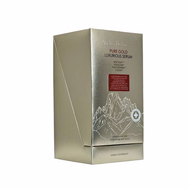 Andre Dermes - Pure Gold Luxurious Serum (Long - Lasting Moisturizing, 3D Lifting, Brightening, Firming, Lifting, Anti - Wrinkle Aging, Collagen, Skin Barrier) (e30ml) AD036 - Beauty Online™ 肌齡喜源™