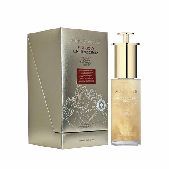 Andre Dermes - Pure Gold Luxurious Serum (Long - Lasting Moisturizing, 3D Lifting, Brightening, Firming, Lifting, Anti - Wrinkle Aging, Collagen, Skin Barrier) (e30ml) AD036 - Beauty Online™ 肌齡喜源™