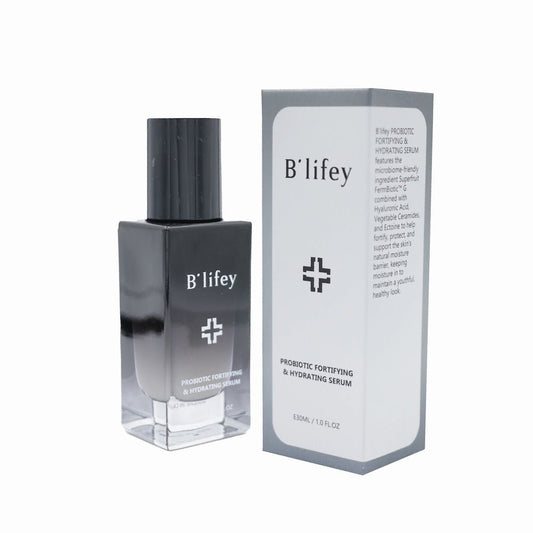B'lifey – Probiotic Fortifying and Hydrating Serum (Antioxidant Repair, Moisturising, Sensitive, Reduce Fine Lines, Rejuvenating, Redness And Uneven Skin Tone) (e30ml) BL021 - Beauty Online™ 肌齡喜源™
