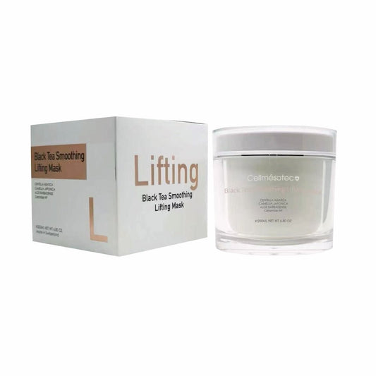 Cellmesotec - Black Tea Smoothing Lifting Mask (Fading Dark Spots, Anti-Aging, Moisturizing, Antioxidant, Elasticity, Dryness, Sensitive, Repair, Brightening, Tightening Pores, Anti-Inflammatory) (e200ml) CM707 - Beauty Online™ 肌齡喜源™
