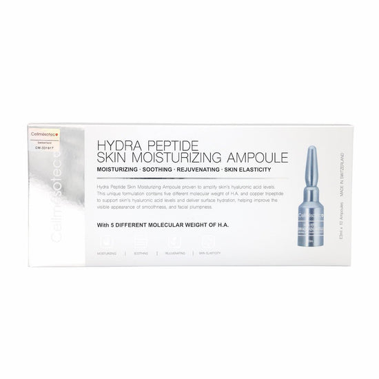 Cellmesotec - Hydra Peptide Skin Moisturizing Ampoule (Moisturising, Firming, Lifting) (e3ml*Ampoule/10Ampoules per Box) CM009 - Beauty Online™ 肌齡喜源™