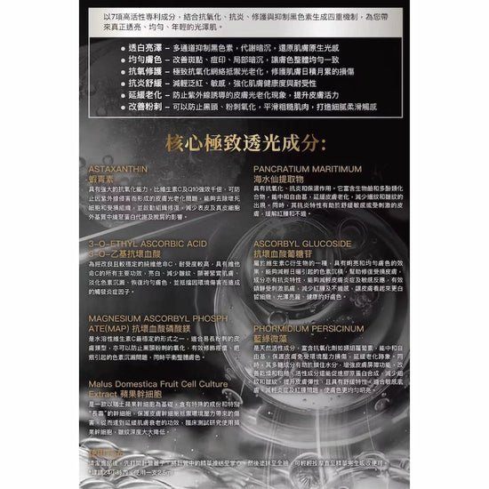 Cellmesotec - Light - Awakening Serum (Antioxidant, Anti - Inflammatory, Inhibit Melanin, Blackheads, Acne, Reduce Fine Lines, Brightening, Even Skin Tone) (e2.5ml) CM702 - Beauty Online™ 肌齡喜源™