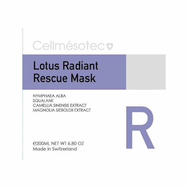 Cellmesotec - Lotus Radiant Rescue Mask (Anti-Aging, Anti-Glycation, Antioxidant, Firming, Elasticity, Melanin, Brightening, Moisturizing, Improving Dullness, Yellowing, Sensitive) (e200ml) CM708 - Beauty Online™ 肌齡喜源™