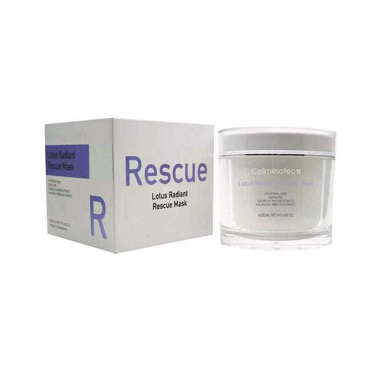 Cellmesotec - Lotus Radiant Rescue Mask (Anti-Aging, Anti-Glycation, Antioxidant, Firming, Elasticity, Melanin, Brightening, Moisturizing, Improving Dullness, Yellowing, Sensitive) (e200ml) CM708 - Beauty Online™ 肌齡喜源™