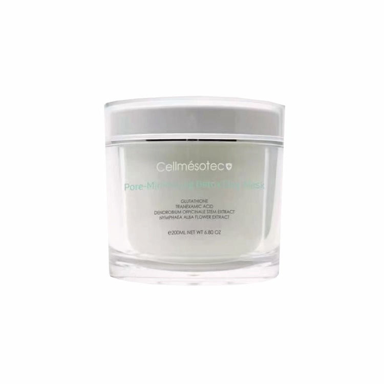 Cellmesotec - Pore-Minimizing Detox Clay Mask (Deep Cleansing, Tighten Pores, Melanin, Anti-Glycation and Yellowing, Antioxidant, Moisturizes and nourishes, Strengthens the skin barrier, Soothes redness, Anti-aging, Repair) (e200ml) CM706 - Beauty Online™ 肌齡喜源™
