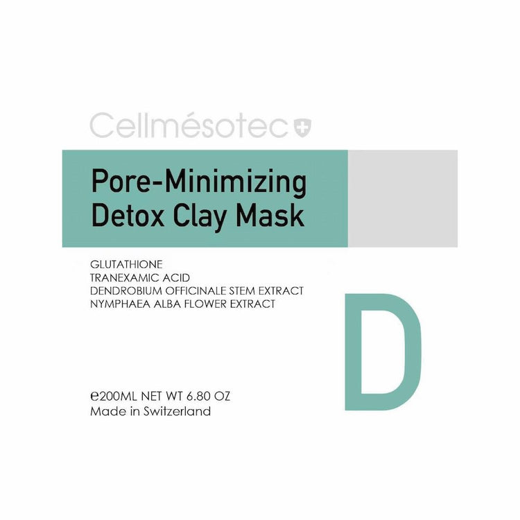Cellmesotec - Pore-Minimizing Detox Clay Mask (Deep Cleansing, Tighten Pores, Melanin, Anti-Glycation and Yellowing, Antioxidant, Moisturizes and nourishes, Strengthens the skin barrier, Soothes redness, Anti-aging, Repair) (e200ml) CM706 - Beauty Online™ 肌齡喜源™