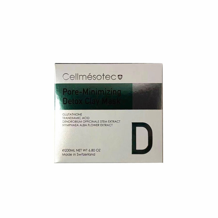 Cellmesotec - Pore-Minimizing Detox Clay Mask (Deep Cleansing, Tighten Pores, Melanin, Anti-Glycation and Yellowing, Antioxidant, Moisturizes and nourishes, Strengthens the skin barrier, Soothes redness, Anti-aging, Repair) (e200ml) CM706 - Beauty Online™ 肌齡喜源™