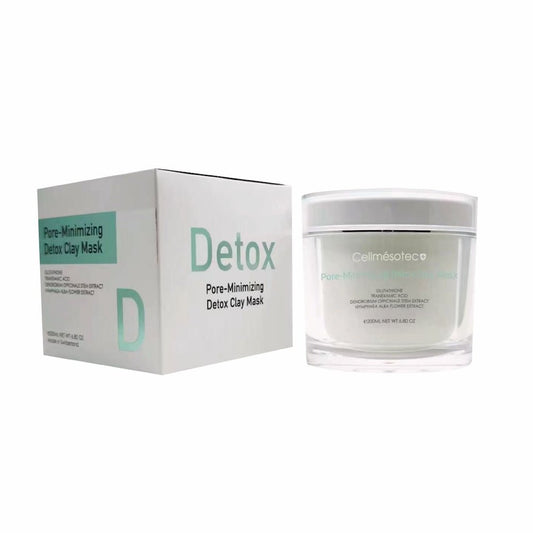 Cellmesotec - Pore-Minimizing Detox Clay Mask (Deep Cleansing, Tighten Pores, Melanin, Anti-Glycation and Yellowing, Antioxidant, Moisturizes and nourishes, Strengthens the skin barrier, Soothes redness, Anti-aging, Repair) (e200ml) CM706 - Beauty Online™ 肌齡喜源™