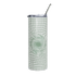 【Deep Focus】Premium Geometric Grid Stainless Steel Skinny Tumbler - Beauty Online™ 肌齡喜源™
