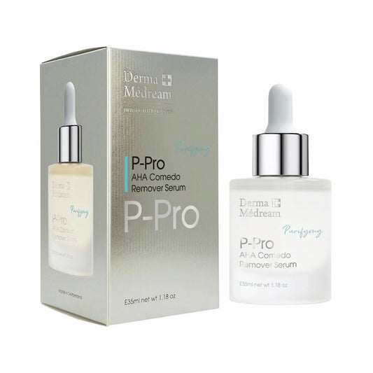 Derma Medream - P - Pro AHA Comedo Remover Serum (Blackheads, Antioxidant, Pore Minimizing, Brightening, Antibacterial Anti - Inflammatory, Oil Control) (e35ml) DM051 - Beauty Online™ 肌齡喜源™