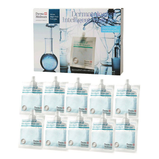 Derma Medream - Pentavitin + HA + B5 Aqua Booster Gel Masque (Upgrade) (Moisturising, Brightening, Reducing Fine Lines) (e30 g x 1 pack / 1 box 10 packs) DM026 - Beauty Online™ 肌齡喜源™