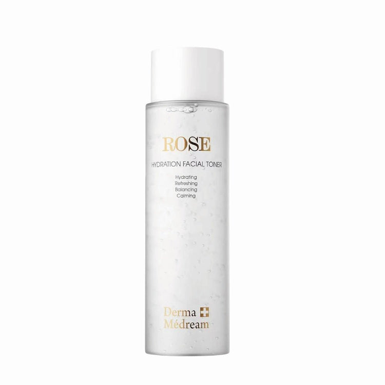 Derma Medream - Rose Hydration Facial Toner (Sensitive Skin, Soothing, Moisturizing, Reducing Fine Lines, Anti - Aging, Antioxidant, Redness, Repair) (e200ml) DM053 - Beauty Online™ 肌齡喜源™