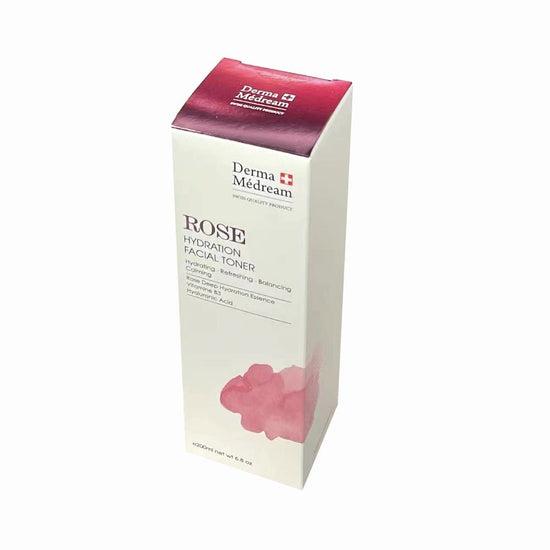 Derma Medream - Rose Hydration Facial Toner (Sensitive Skin, Soothing, Moisturizing, Reducing Fine Lines, Anti - Aging, Antioxidant, Redness, Repair) (e200ml) DM053 - Beauty Online™ 肌齡喜源™