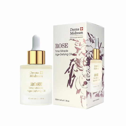 Derma Medream - ROSE Time Miracle Age - Defying Oil (Firming, Lifting, Anti - Wrinkle Aging, Antioxidant, Brightening, Hydrating) (e35ml) DM048 - Beauty Online™ 肌齡喜源™