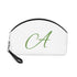 【The Secret Code】Minimalist Waterproof PU Cosmetic Bag (Custom Initial A-Z) - Beauty Online™ 肌齡喜源™