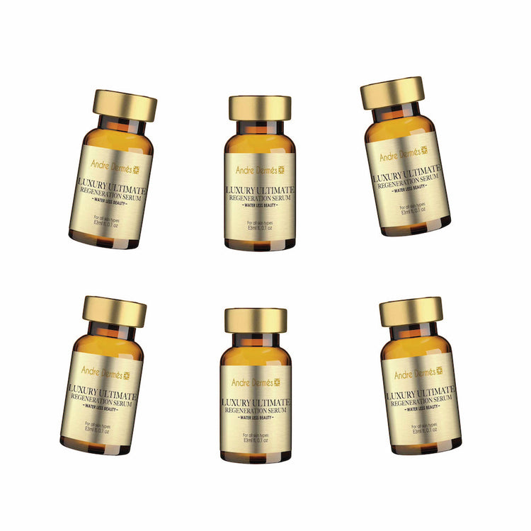 Luxury Ultimate Regeneration Serum AD002-Andre Dermés-e3ml *6 bottles per Box-Beauty Online HK-BeautyOnlineHK-Hong Kong Beauty-Beauty Online-肌齡喜源-美容產品-Skincare Hong Kong-Swiss Skincare-網購美妝-美妝保健專家-創新健康科技-瑞士產品-澳洲產品-Online Beauty Shopping-Beauty and Health Care Expert-Innovative Health Technology-Swiss Products-Australian Products-Skincare Brand-Healthcare Brand