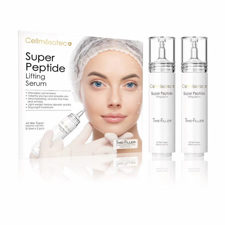 Super Peptide Lifting Serum CM012-Cellmésotec-e15ml x 2pcs-Beauty Online HK-BeautyOnlineHK-Hong Kong Beauty-Beauty Online-肌齡喜源-美容產品-Skincare Hong Kong-Swiss Skincare-網購美妝-美妝保健專家-創新健康科技-瑞士產品-澳洲產品-Online Beauty Shopping-Beauty and Health Care Expert-Innovative Health Technology-Swiss Products-Australian Products-Skincare Brand-Healthcare Brand