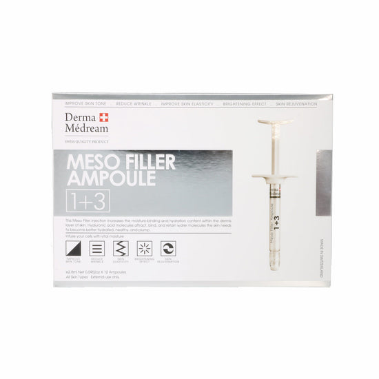 Meso Filler Ampoule 1+3 (Non-Injection, External Use Only) DM020-Derma Médream 肌夢瑞雪-e2.8ml x 10 ampoules per box-Beauty Online HK-BeautyOnlineHK-Hong Kong Beauty-Beauty Online-肌齡喜源-美容產品-Skincare Hong Kong-Swiss Skincare-網購美妝-美妝保健專家-創新健康科技-瑞士產品-澳洲產品-Online Beauty Shopping-Beauty and Health Care Expert-Innovative Health Technology-Swiss Products-Australian Products-Skincare Brand-Healthcare Brand