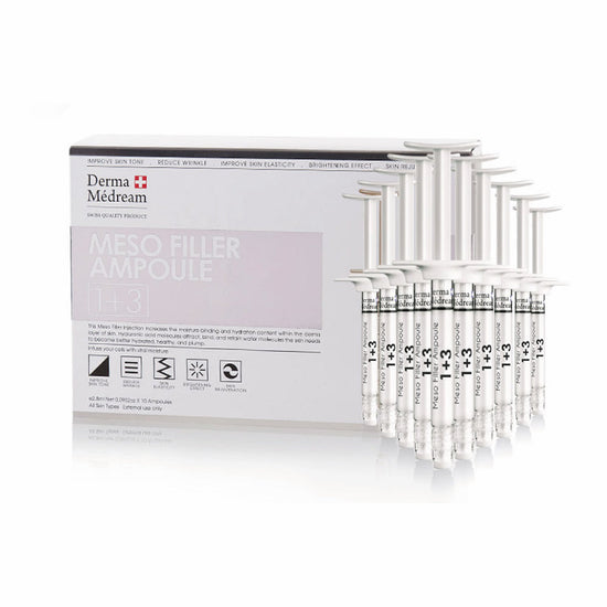 Meso Filler Ampoule 1+3 (Non-Injection, External Use Only) DM020-Derma Médream 肌夢瑞雪-e2.8ml x 10 ampoules per box-Beauty Online HK-BeautyOnlineHK-Hong Kong Beauty-Beauty Online-肌齡喜源-美容產品-Skincare Hong Kong-Swiss Skincare-網購美妝-美妝保健專家-創新健康科技-瑞士產品-澳洲產品-Online Beauty Shopping-Beauty and Health Care Expert-Innovative Health Technology-Swiss Products-Australian Products-Skincare Brand-Healthcare Brand