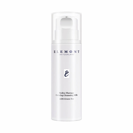 Hydro-Therapy Calming Cleansing Milk (With Green Tea) E100-ELEMONT 艾莉美-e250ml-Beauty Online HK-BeautyOnlineHK-Hong Kong Beauty-Beauty Online-肌齡喜源-美容產品-Skincare Hong Kong-Swiss Skincare-網購美妝-美妝保健專家-創新健康科技-瑞士產品-澳洲產品-Online Beauty Shopping-Beauty and Health Care Expert-Innovative Health Technology-Swiss Products-Australian Products-Skincare Brand-Healthcare Brand