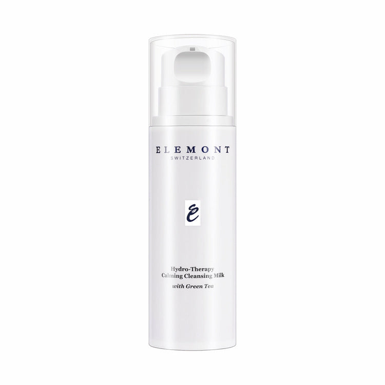 Hydro-Therapy Calming Cleansing Milk (With Green Tea) E100-ELEMONT 艾莉美-e250ml-Beauty Online HK-BeautyOnlineHK-Hong Kong Beauty-Beauty Online-肌齡喜源-美容產品-Skincare Hong Kong-Swiss Skincare-網購美妝-美妝保健專家-創新健康科技-瑞士產品-澳洲產品-Online Beauty Shopping-Beauty and Health Care Expert-Innovative Health Technology-Swiss Products-Australian Products-Skincare Brand-Healthcare Brand