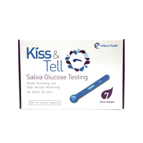 Saliva Rapid Blood Glucose Test Strips EH001-Kiss & Tell-7 individually packed per box-Beauty Online HK-BeautyOnlineHK-Hong Kong Beauty-Beauty Online-肌齡喜源-美容產品-Skincare Hong Kong-Swiss Skincare-網購美妝-美妝保健專家-創新健康科技-瑞士產品-澳洲產品-Online Beauty Shopping-Beauty and Health Care Expert-Innovative Health Technology-Swiss Products-Australian Products-Skincare Brand-Healthcare Brand