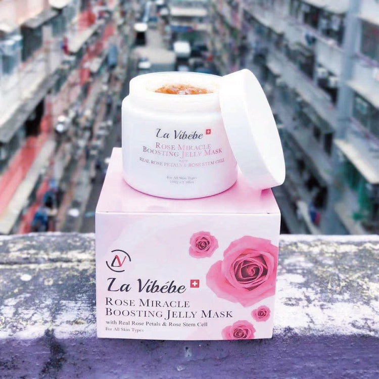 Rose Miracle Boosting Jelly Mask (Rose Mask) LV368-La Vibébe-e100g-Beauty Online HK-BeautyOnlineHK-Hong Kong Beauty-Beauty Online-肌齡喜源-美容產品-Skincare Hong Kong-Swiss Skincare-網購美妝-美妝保健專家-創新健康科技-瑞士產品-澳洲產品-Online Beauty Shopping-Beauty and Health Care Expert-Innovative Health Technology-Swiss Products-Australian Products-Skincare Brand-Healthcare Brand