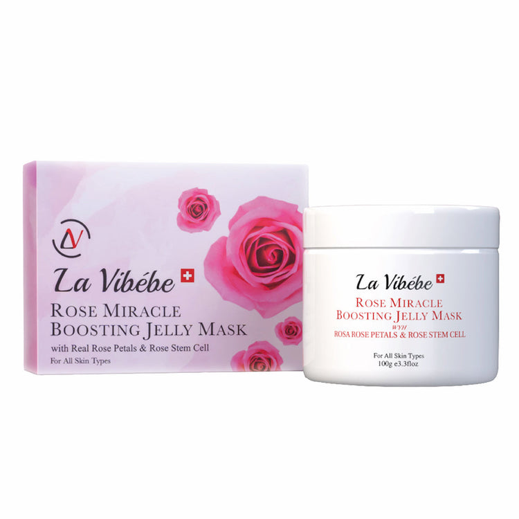 Rose Miracle Boosting Jelly Mask (Rose Mask) LV368-La Vibébe-e100g-Beauty Online HK-BeautyOnlineHK-Hong Kong Beauty-Beauty Online-肌齡喜源-美容產品-Skincare Hong Kong-Swiss Skincare-網購美妝-美妝保健專家-創新健康科技-瑞士產品-澳洲產品-Online Beauty Shopping-Beauty and Health Care Expert-Innovative Health Technology-Swiss Products-Australian Products-Skincare Brand-Healthcare Brand