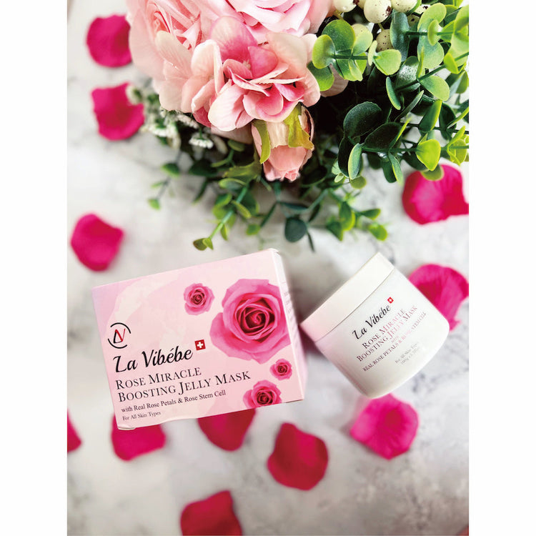 Rose Miracle Boosting Jelly Mask (Rose Mask) LV368-La Vibébe-e100g-Beauty Online HK-BeautyOnlineHK-Hong Kong Beauty-Beauty Online-肌齡喜源-美容產品-Skincare Hong Kong-Swiss Skincare-網購美妝-美妝保健專家-創新健康科技-瑞士產品-澳洲產品-Online Beauty Shopping-Beauty and Health Care Expert-Innovative Health Technology-Swiss Products-Australian Products-Skincare Brand-Healthcare Brand