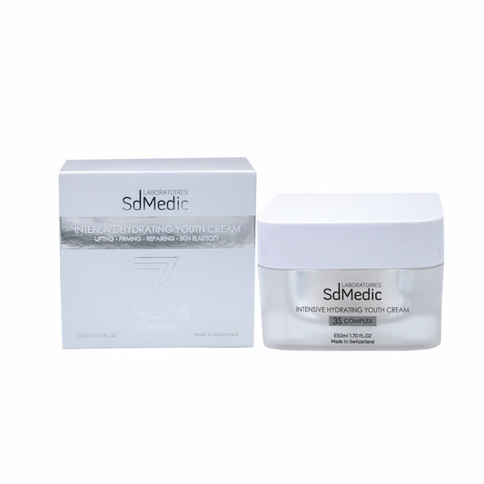 Intensive Hydrating Youth Cream 3S Complex SD004-SdMedic-e100ml-Beauty Online HK-BeautyOnlineHK-Hong Kong Beauty-Beauty Online-肌齡喜源-美容產品-Skincare Hong Kong-Swiss Skincare-網購美妝-美妝保健專家-創新健康科技-瑞士產品-澳洲產品-Online Beauty Shopping-Beauty and Health Care Expert-Innovative Health Technology-Swiss Products-Australian Products-Skincare Brand-Healthcare Brand