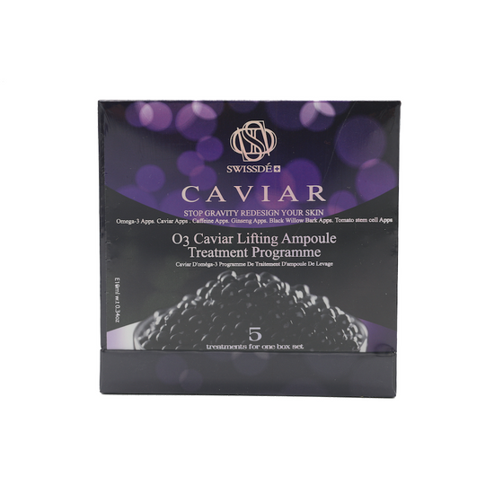 O3 Caviar Mosturizing Concentrate Serum SW003-Swissdé 瑞之雪皇族-e10ml Ampoule*5 Ampoules per Box-Beauty Online HK-BeautyOnlineHK-Hong Kong Beauty-Beauty Online-肌齡喜源-美容產品-Skincare Hong Kong-Swiss Skincare-網購美妝-美妝保健專家-創新健康科技-瑞士產品-澳洲產品-Online Beauty Shopping-Beauty and Health Care Expert-Innovative Health Technology-Swiss Products-Australian Products-Skincare Brand-Healthcare Brand