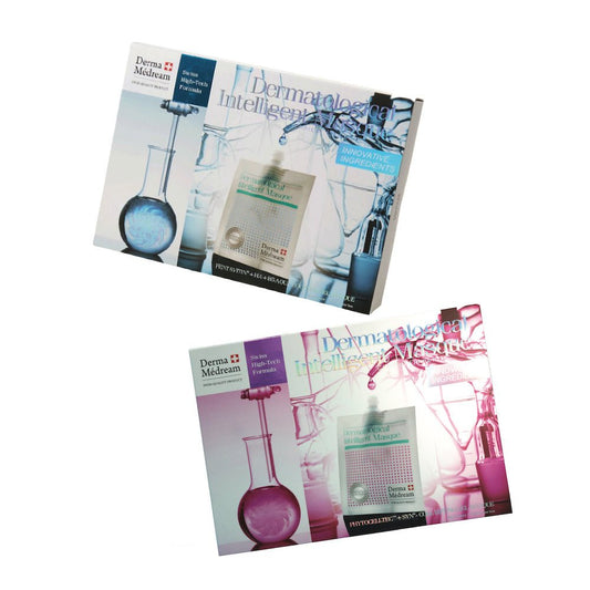 Derma Medream – Glacier Water Hyaluronic Acid + Moisturizing Firming Mask Set (Replenishing, Brightening, Reducing Fine Lines, Lifting, Firming, Anti - Aging) CB012 - Beauty Online™ 肌齡喜源™