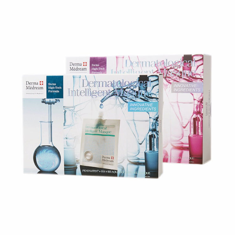 Derma Medream – Glacier Water Hyaluronic Acid + Moisturizing Firming Mask Set (Replenishing, Brightening, Reducing Fine Lines, Lifting, Firming, Anti - Aging) CB012 - Beauty Online™ 肌齡喜源™