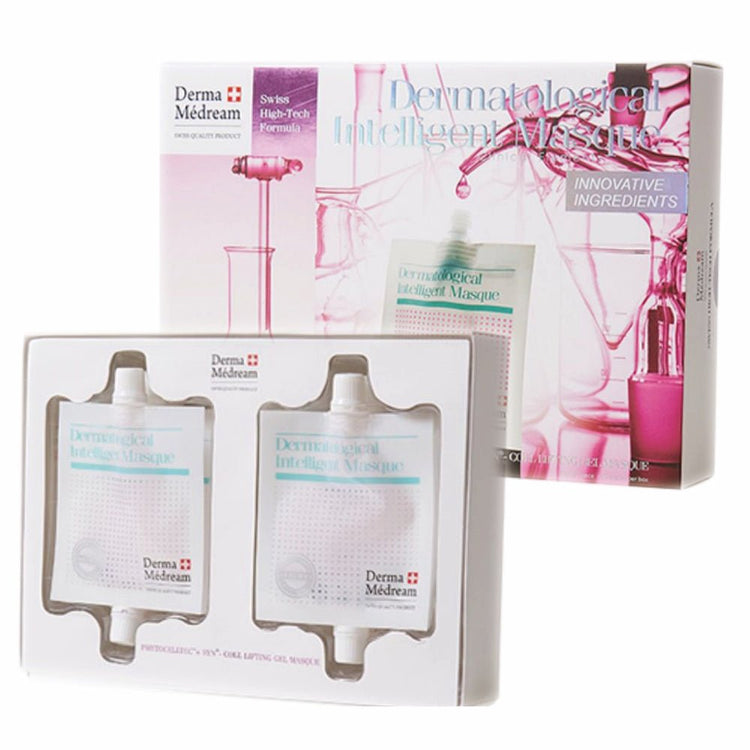 Derma Medream – Glacier Water Hyaluronic Acid + Moisturizing Firming Mask Set (Replenishing, Brightening, Reducing Fine Lines, Lifting, Firming, Anti - Aging) CB012 - Beauty Online™ 肌齡喜源™
