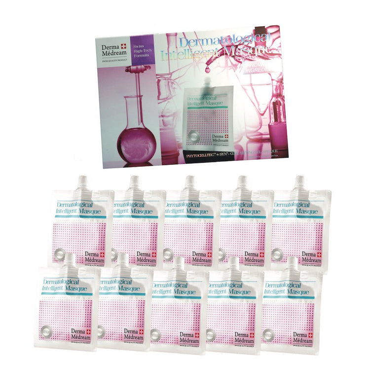 Derma Medream – Glacier Water Hyaluronic Acid + Moisturizing Firming Mask Set (Replenishing, Brightening, Reducing Fine Lines, Lifting, Firming, Anti - Aging) CB012 - Beauty Online™ 肌齡喜源™