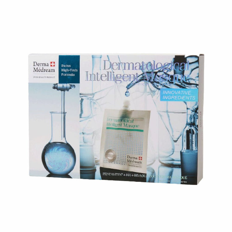 Derma Medream - Glacier Water Hyaluronic Acid + Nano Whitening and Smoothing Gel Film Mask Set (Replenishing, Brightening, Reducing Fine Lines, Whitening and Lightening, Hydrating, Firming) CB013 - Beauty Online™ 肌齡喜源™