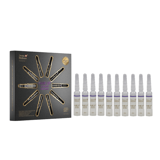 Derma Medream – Hair Up Growth Booster (Additional Issuance, Postpartum Hair Loss, Hair Loss Overnight, Seborrheic Alopecia, Hair Loss Due To Stress, Hairline Recedes) (e2 ml x 10 bottles) DM047 - Beauty Online™ 肌齡喜源™