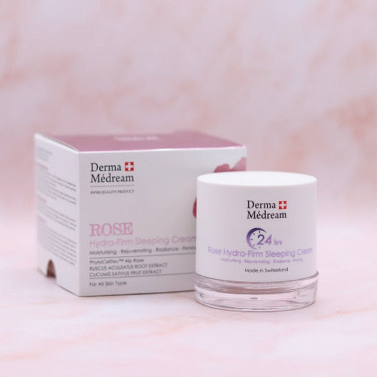 Derma Medream - ROSE Hydra - Firm Sleeping Cream (Moisturising, Rejuvenating, Radiance, Firing) (e50ml) DM038 - Beauty Online™ 肌齡喜源™