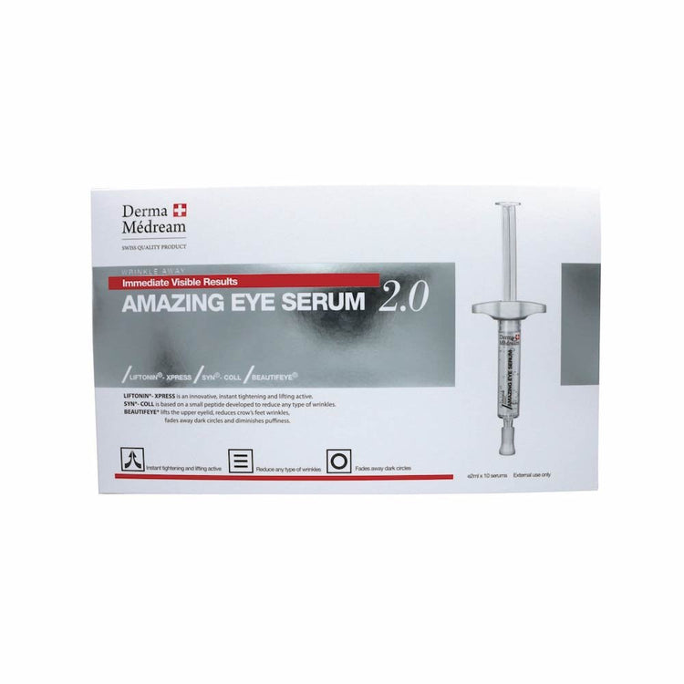 Derma Medream - Wrinkle Away Amazing Eye Serum (Non - Injection, External Use Only) (Dark Circles, Edema Of The Eyes, Firming) (e2ml x 10 ampoules per box) DM021 - Beauty Online™ 肌齡喜源™