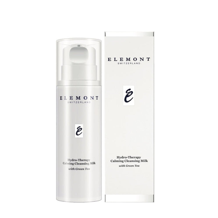 ELEMONT - Hydro - Therapy Calming Cleansing Milk (With Green Tea) (Mark Up Remover, Deep Cleansing, Hydrating, Sensitive Skin) (e250ml) E100 - Beauty Online™ 肌齡喜源™