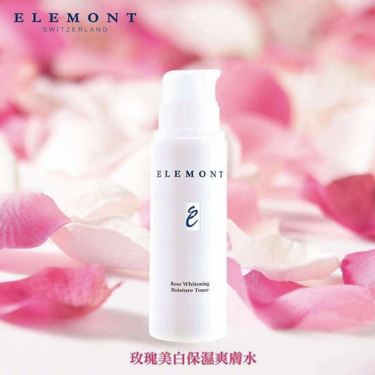 ELEMONT - Rose Whitening Moisture Toner (Moisturising, Whitening, Antioxidant, Sensitive Skin) (250ml) E300 - Beauty Online™ 肌齡喜源™