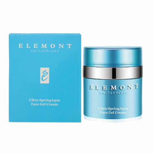 ELEMONT - Ultra - Spring Aqua Face Gel - Cream (Moisturising, Rejuvenating, Soothing, Anti - Wrinkle Aging, Hydrating) (e50ml) E808 - Beauty Online™ 肌齡喜源™
