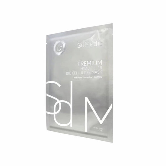 SdMedic – Premium Hyal - Filler Bio Cellulose Mask (Moisturising, Hydrating, Brightening, Pore Minimizing, Sensitive, Soothing) (e30g*6pcs One box) SD010 - Beauty Online™ 肌齡喜源™