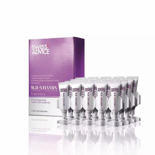 Swiss Advice - W.R. – Vitamin C Instant Infusion Serum (Whitening, Exfolianes, Brightening) (e2ml 1 stick, 1 box 20 sticks) SA008 - Beauty Online™ 肌齡喜源™