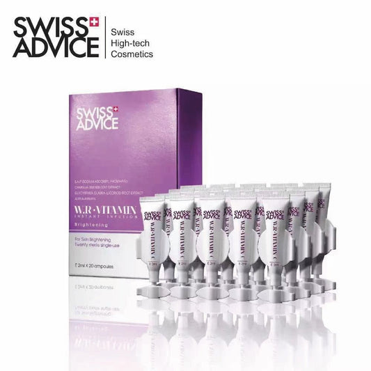 Swiss Advice - W.R. – Vitamin C Instant Infusion Serum (Whitening, Exfolianes, Brightening) (e2ml 1 stick, 1 box 20 sticks) SA008 - Beauty Online™ 肌齡喜源™