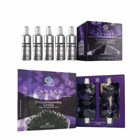Swissde - O3 Caviar Mosturizing Regeneration Set (Anti - Wrinkling, Anti - Aging, Firming, Anti - Oxidizing) CB002 - Beauty Online™ 肌齡喜源™